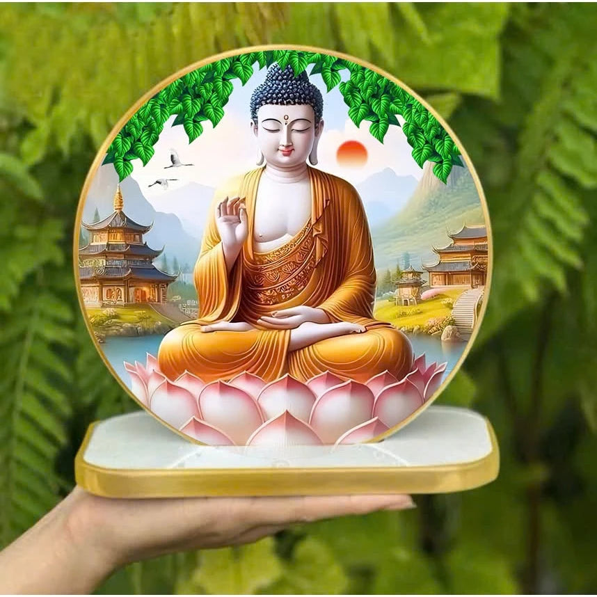 T03 - Lotus Sanctuary Buddha - พระพุทธเจ้ากลางบัวแห่งแดนสงบ
