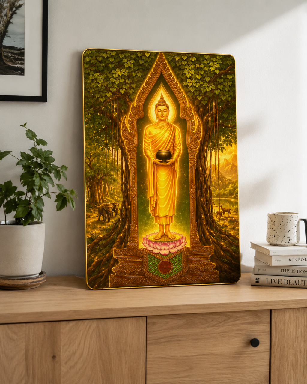 TL04 - Wednesday Alms Buddha - พระพุทธอุ้มบาตรประจำวันพุธ (กลางวัน)