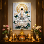 NRBP24 - พระแม่กวนอิมบัวขาว