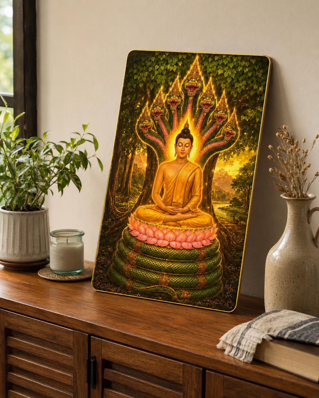 TL08- Saturday Naga Protection Buddha - พระพุทธนาคปรกประจำวันเสาร์