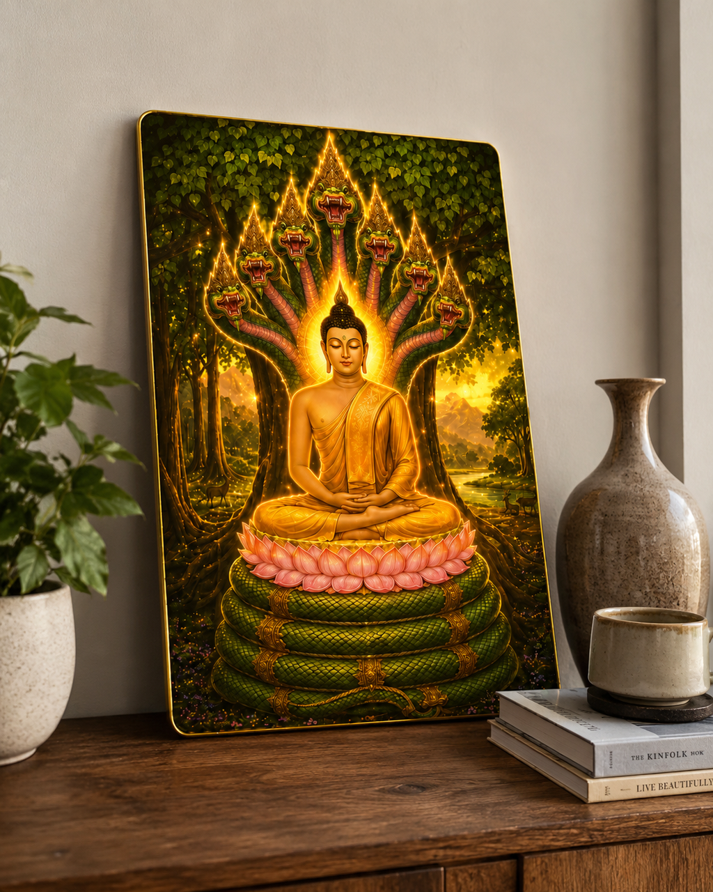 TL08- Saturday Naga Protection Buddha - พระพุทธนาคปรกประจำวันเสาร์