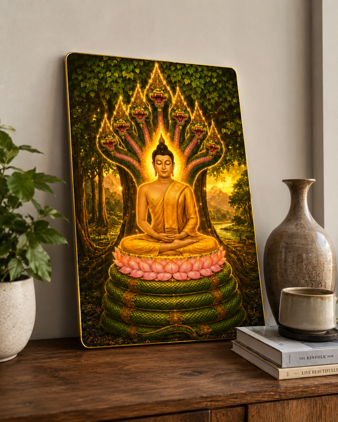 TL08- Saturday Naga Protection Buddha - พระพุทธนาคปรกประจำวันเสาร์