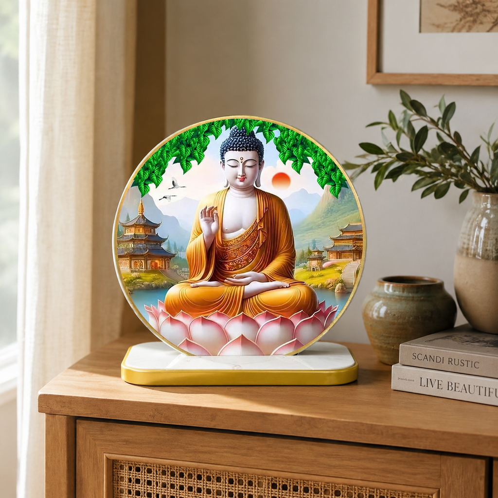T03 - Lotus Sanctuary Buddha - พระพุทธเจ้ากลางบัวแห่งแดนสงบ