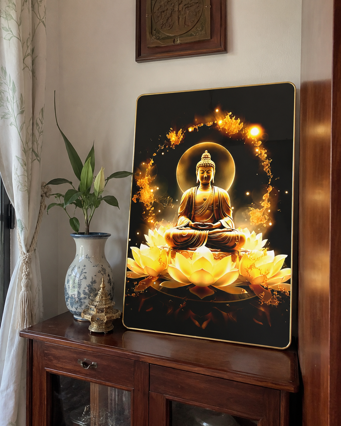 NRBP1 - Golden Lotus Buddha Aura - พระพุทธเจ้าแห่งแสงบัวทอง