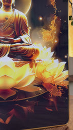 P02 - Golden Lotus Buddha Aura - พระพุทธเจ้าแห่งแสงบัวทอง